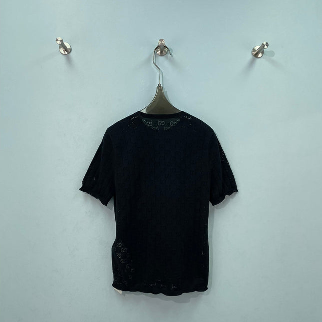 GUCCI 26S SHORT-SLEEVE KNIT T-SHIRT 456