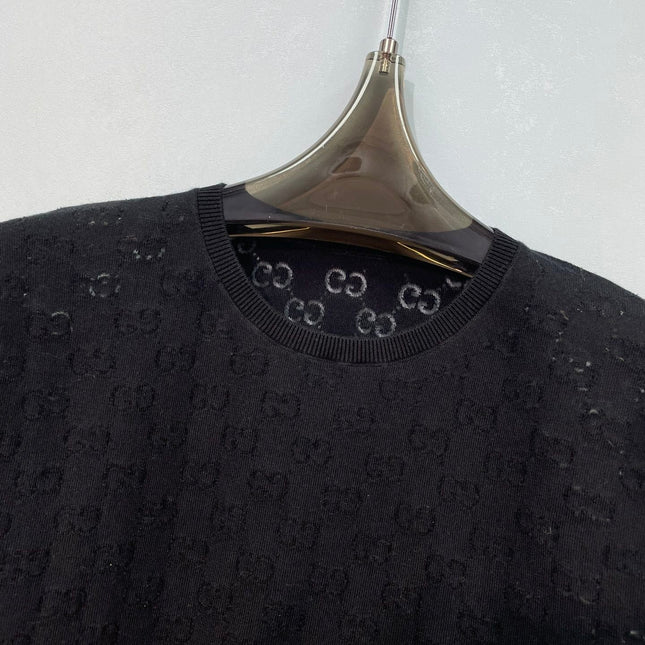 GUCCI 26S SHORT-SLEEVE KNIT T-SHIRT 456