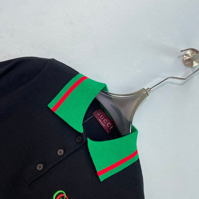 GUCCI 26S SHORT-SLEEVE KNIT TOP 446