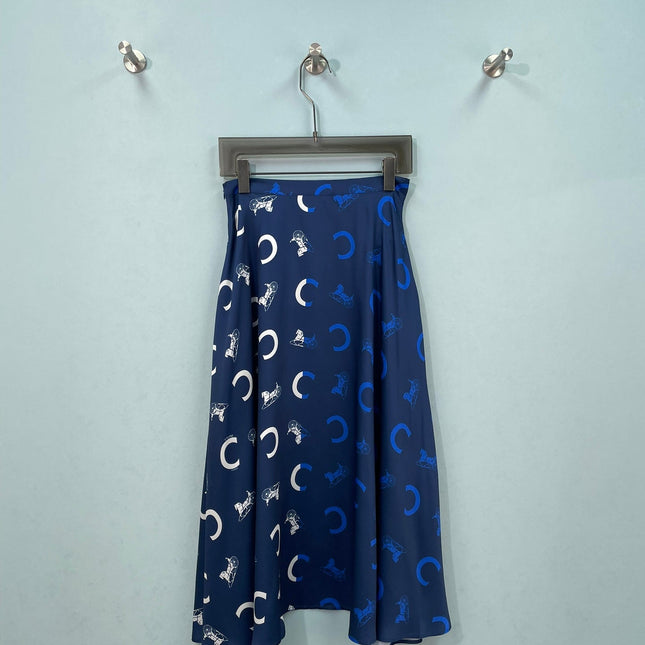 CELINE 26S PRINTED SKIRT 440