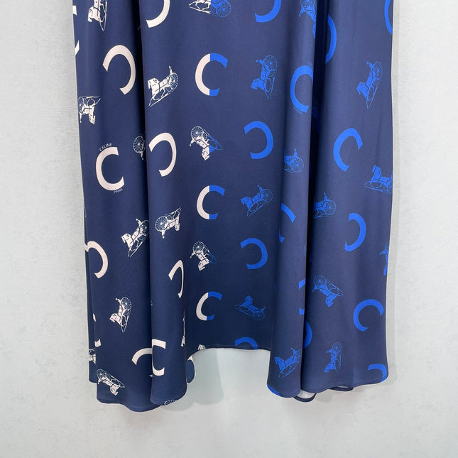 CELINE 26S PRINTED SKIRT 440