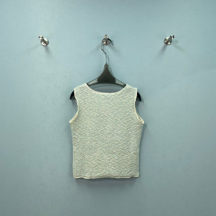 CHANEL 26S SLEEVELESS KNIT TOP 1472