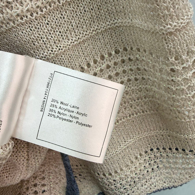CHANEL 26S SHORT-SLEEVE KNIT TOP 1462