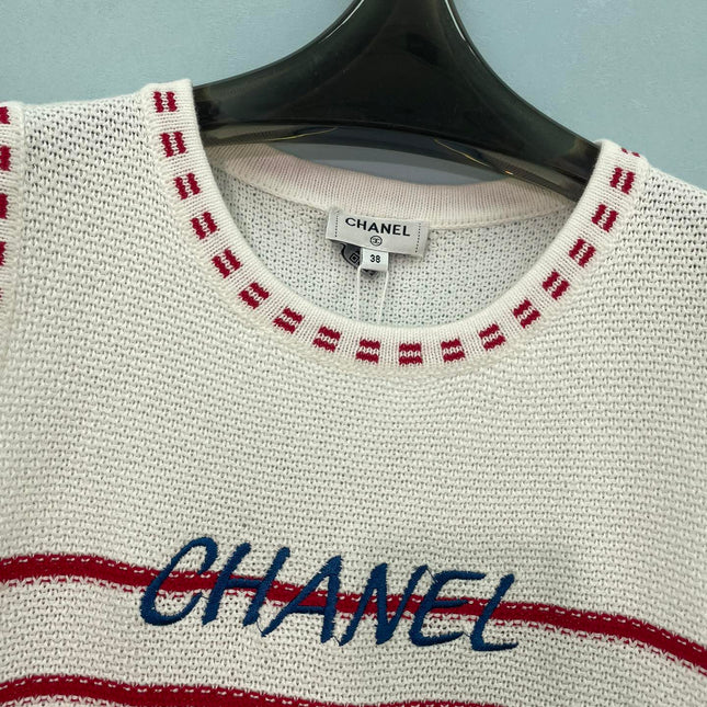 CHANEL 26S SLEEVELESS KNIT TOP 1403