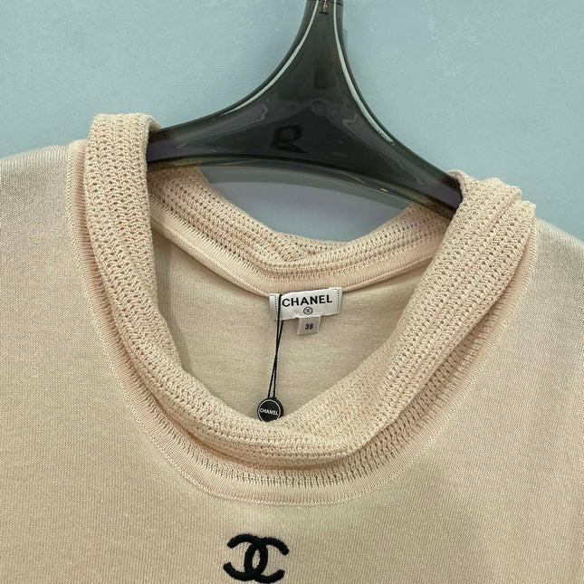 CHANEL 26S SLEEVELESS KNIT TOP 1402