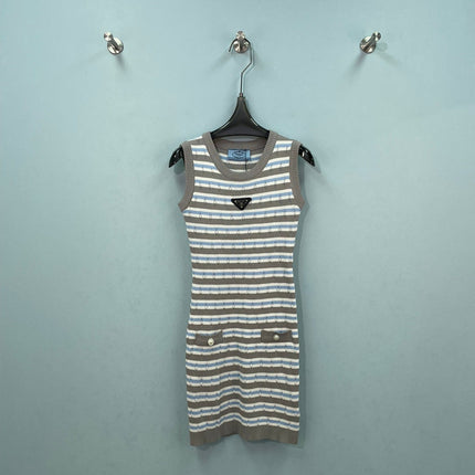 PRADA 26S SLEEVELESS KNIT DRESS STYLE 925