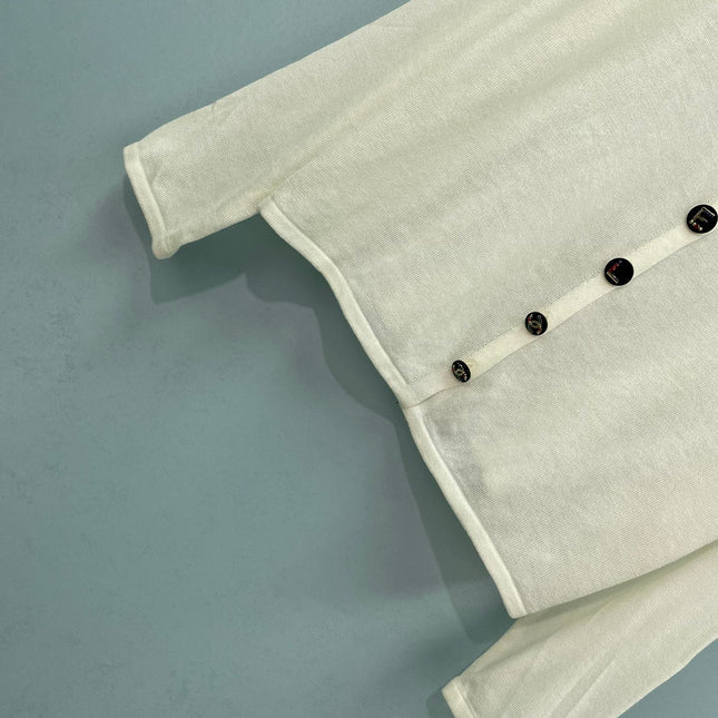 CHANEL 26S CARDIGAN & KNIT TANK SET 1554