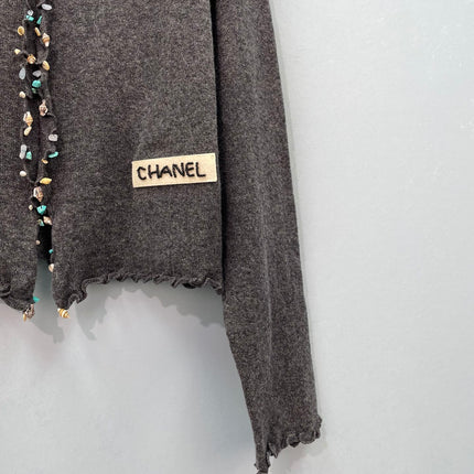 CHANEL 26S V-NECK CARDIGAN 1553