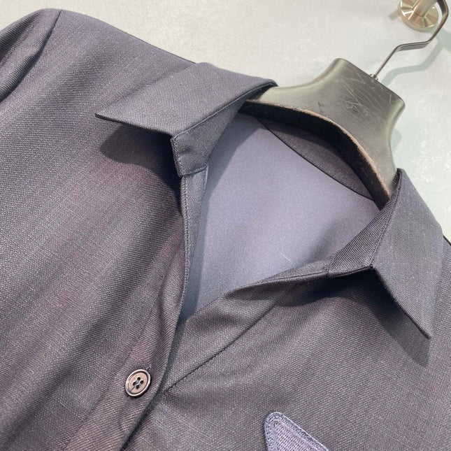 PRADA 26S LONG-SLEEVE SHIRT DRESS 1089