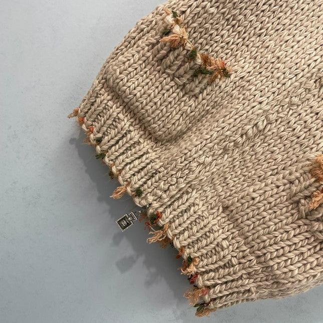 CHANEL 26S KNIT ZIP-UP VEST 1763
