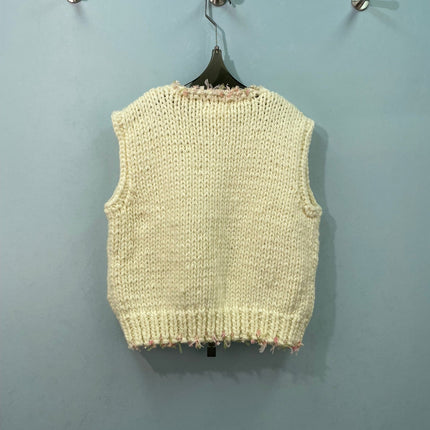 CHANEL 26S KNIT ZIP-UP VEST 1655
