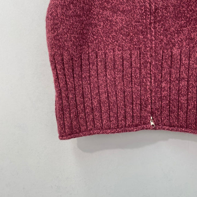 CHANEL 26S ZIP-UP KNIT VEST 1740