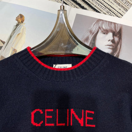 CELINE 26S CREWNECK KNIT SWEATER 555