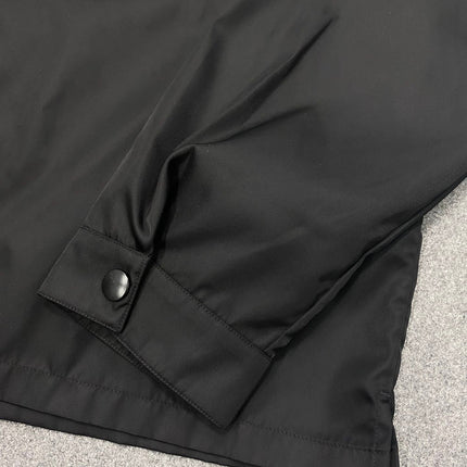 PRA SHIRT IN BLACK RE-NYLON TRIANGLE LOGO