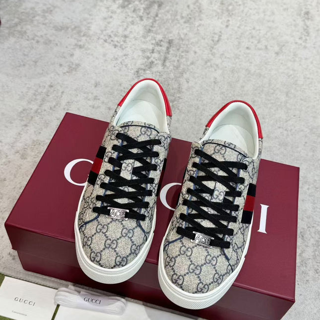 ACE TRAINER CANVAS IN WEB BEIGE
