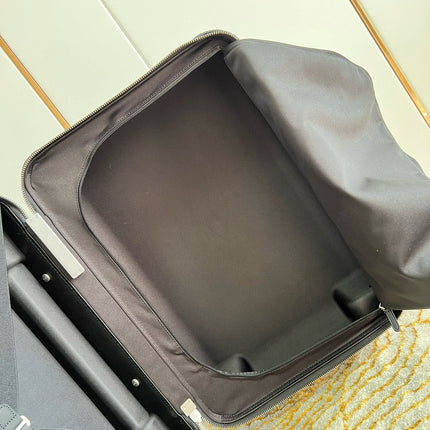 HORIZON 55 SUITCASE MONOGRAM IN BLACK METAL HARDWARE