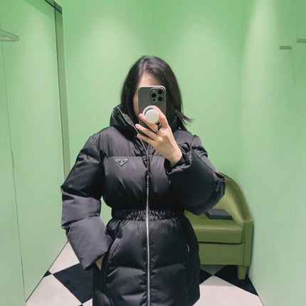 PRADA RE NYLON ZIPPER DOWN JACKET STYLE 1225