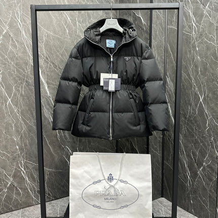 PRADA RE NYLON ZIPPER DOWN JACKET STYLE 1225