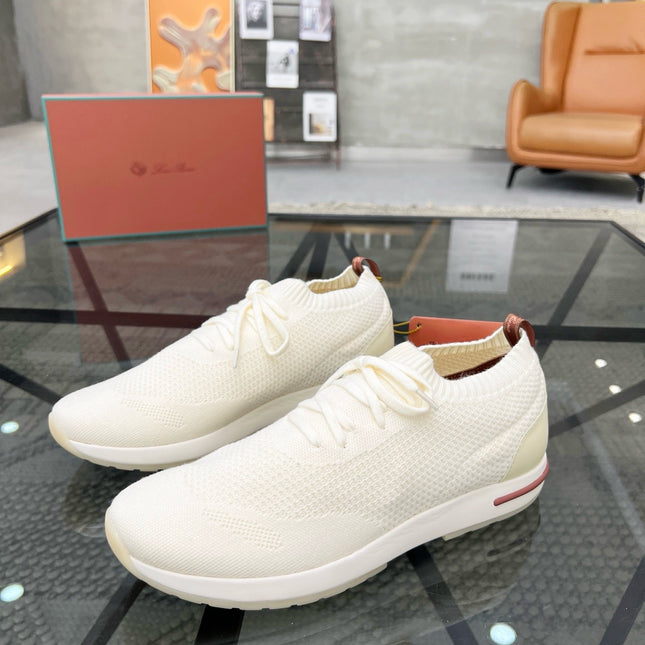 LP FLEXY WALK SNEAKERS IN WHITE MESH