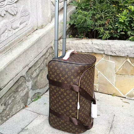 LV 55 SUITCASE IN BROWN MONOGRAM CANVAS