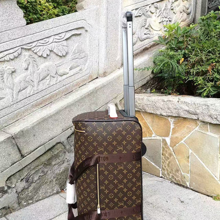LV 55 SUITCASE IN BROWN MONOGRAM CANVAS