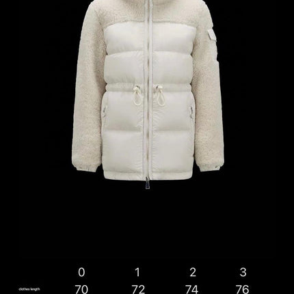 MONCLER 25S JACKET IN WHITE 020