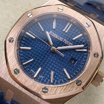 AUDEMARS PIGUET ROYAL OAK SELFWINDINGBLUE DIAL