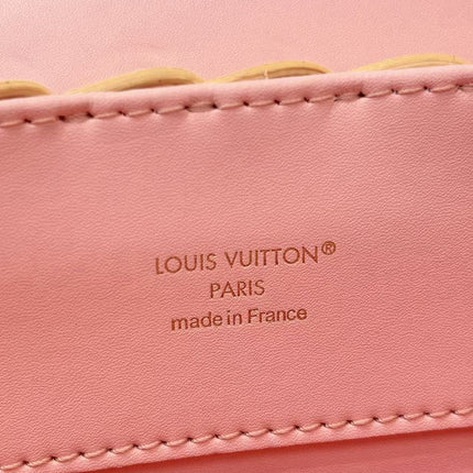 LV 26S CAPUCINES BB BAG 27 PINIC IN  CALFSKIN HARDWARE AND  PINK LOGO