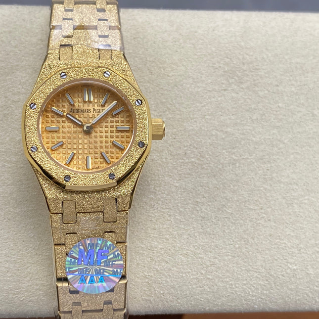 AUDEMARS PIGUET 26S ROYAL OAK MINI WATCH IN GOLD STAINLESS STEEL