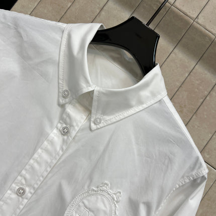 DIOR 26S CD HERITAGE SHIRT IN WHITE 7626