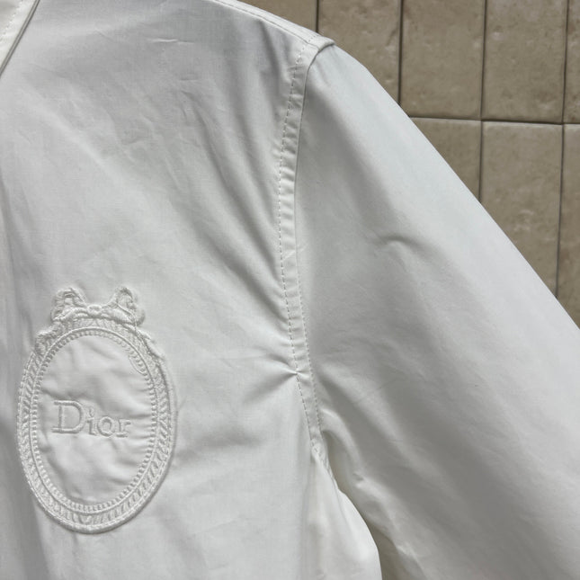 DIOR 26S CD HERITAGE SHIRT IN WHITE 7626