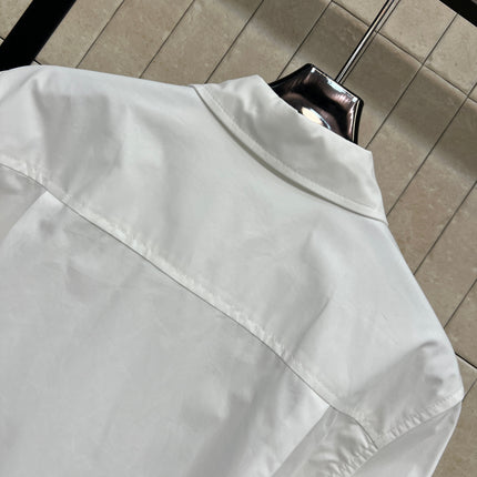 DIOR 26S CD HERITAGE SHIRT IN WHITE 7626