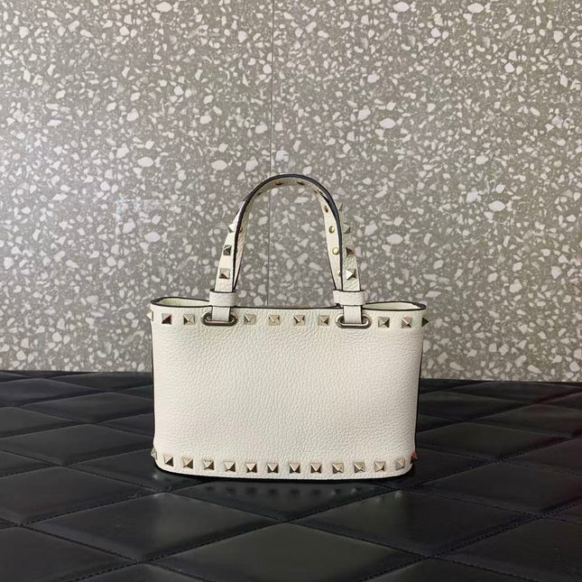 VALENTINO 26S GARAVANI ROCKSTUD MINI IN WHITE