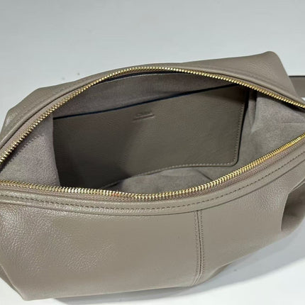 CHLOÉ S6 BRACELET HOBO BAG IN LIGHT GREY LAMBSKIN 9726