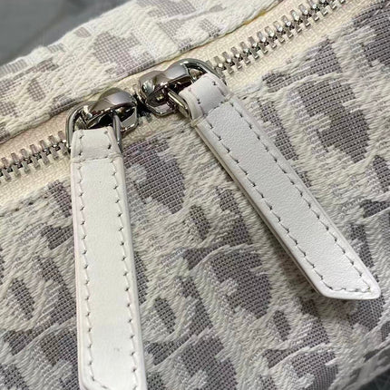 DIOR 26S HOBO BAG IN WHITE OBLIQUE CANVAS