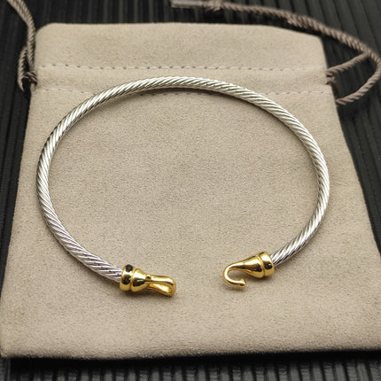 DAVID YURMAN 26S BUCKLE CLASSIC CABLE BRACELET 001