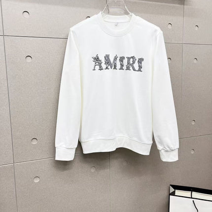 AMIRI SWEATER IN WHITE STYLE 001