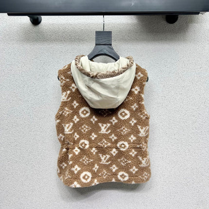 LOUIS VUITTON MONOGRAM FLEECE GILET STYLE 2146356