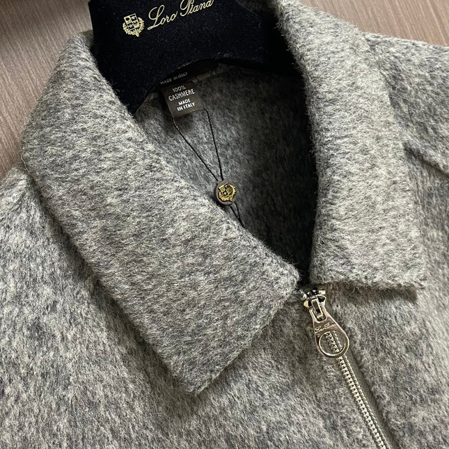 LP 26S ZIP-UP KNIT CARDIGAN 605