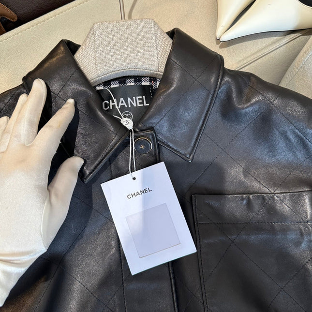 CHANEL 26S RETRO LEATHER JACKET 1287