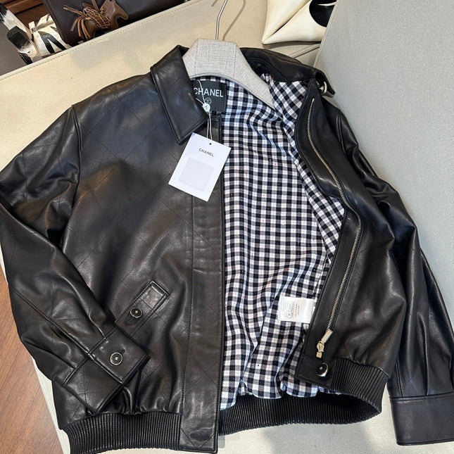 CHANEL 26S RETRO LEATHER JACKET 1287