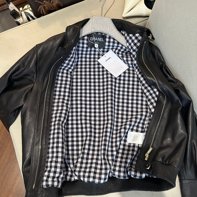 CHANEL 26S RETRO LEATHER JACKET 1287