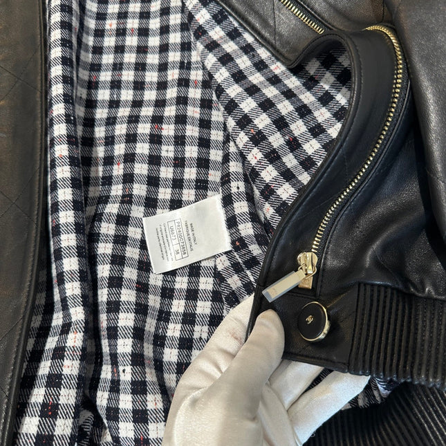 CHANEL 26S RETRO LEATHER JACKET 1287