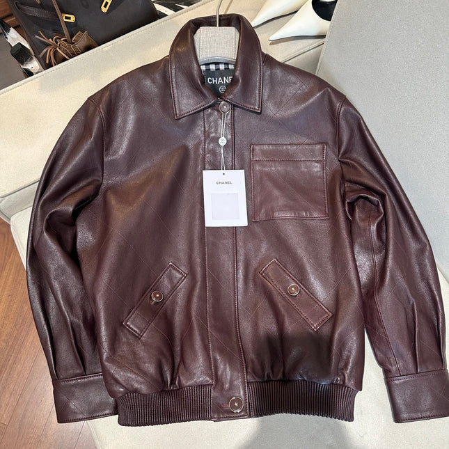 CHANEL 26S RETRO LEATHER JACKET 1286
