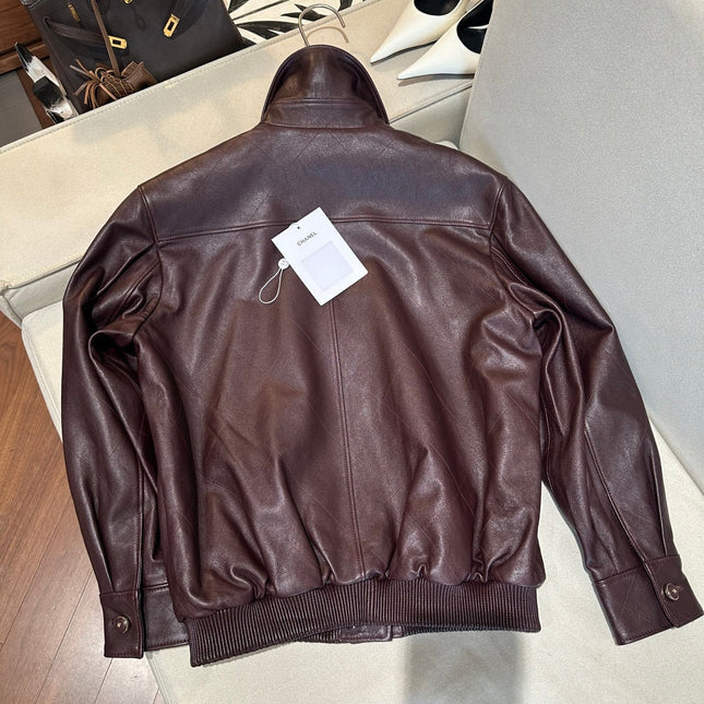 CHANEL 26S RETRO LEATHER JACKET 1286