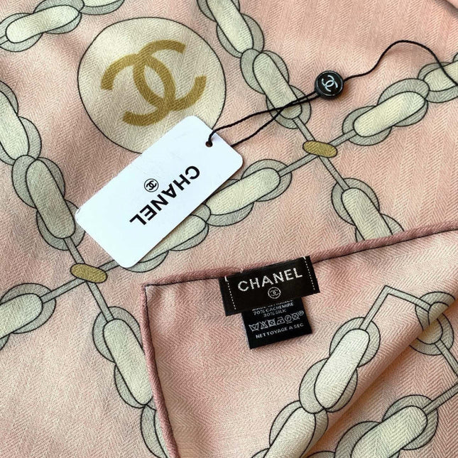 CHANEL 26S SCARF 135 IN CASHMERE AND SILK 306125