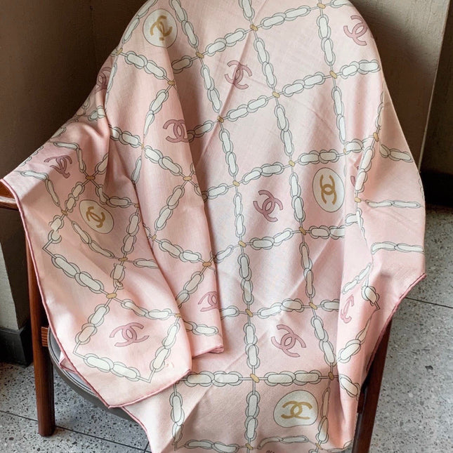 CHANEL 26S SCARF 135 IN CASHMERE AND SILK 306125