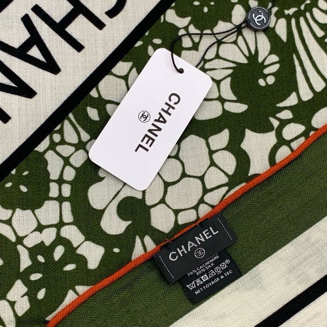 CHANEL 26S SCARF 135 IN CASHMERE AND SILK 306133