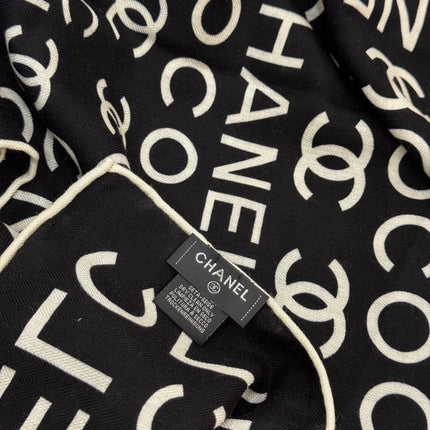 CHANEL 26S SCARF 135 IN CASHMERE AND SILK 309349
