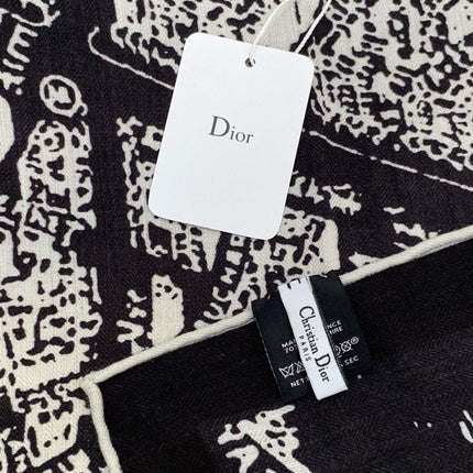 DIOR 26S SCARF 140CM IN SILK 309357